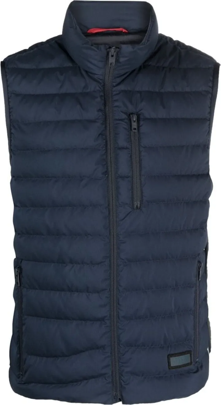 High-Neck Padded Gilet