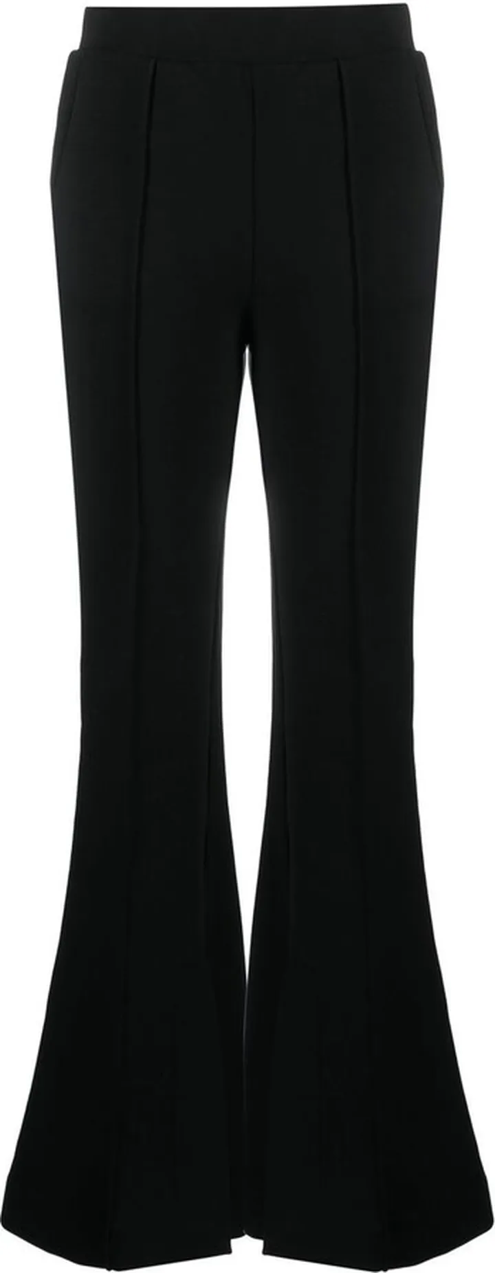 Cropped Flared Trousers