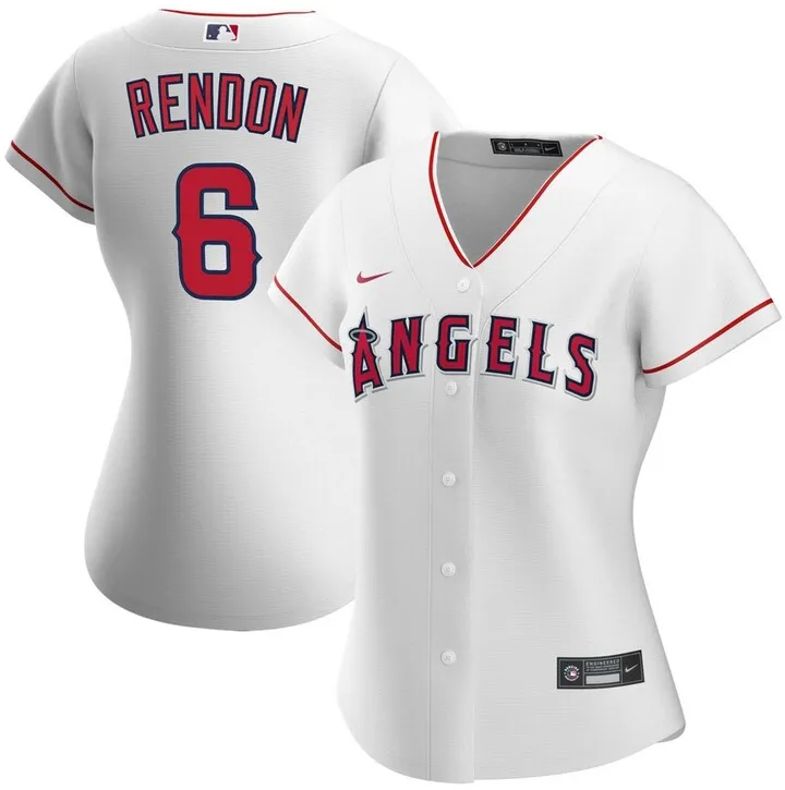 Women's Anthony Rendon White Los Angeles Angels Home Replica Player Jersey