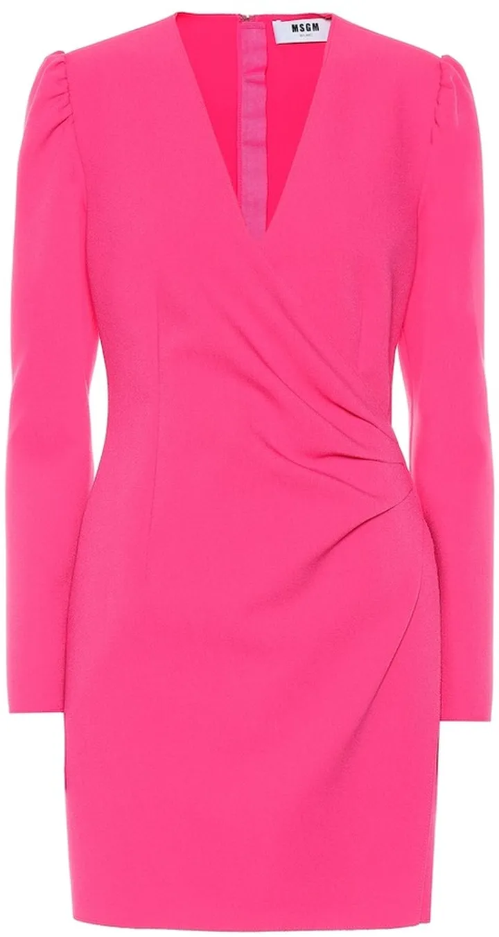 Crepe minidress