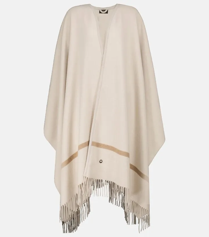 Twelve cashmere cape