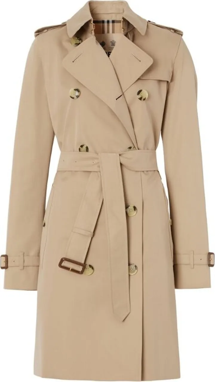 Burberry The Mid-Length Kensington Heritage Trench Coat