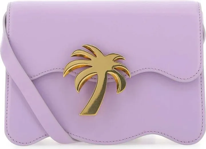 Palm Angels Logo Plaque Beach Bag