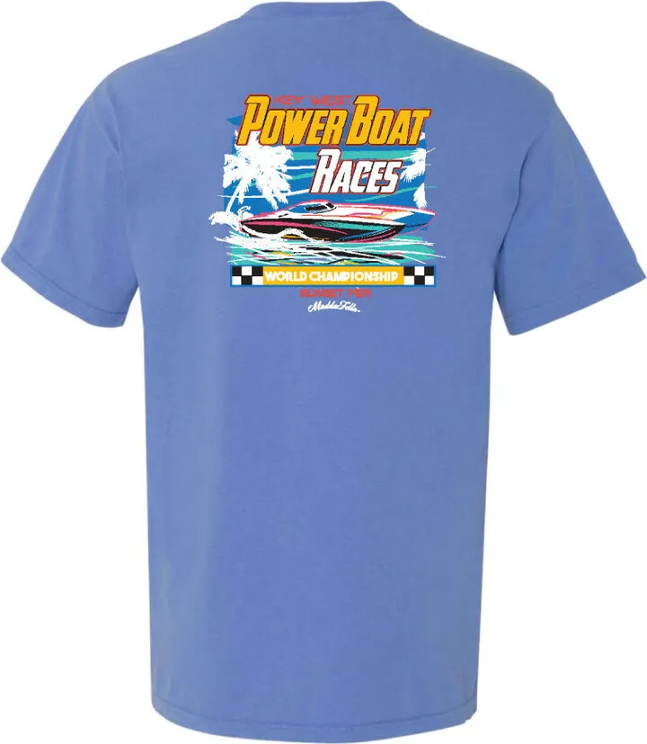Power Boat Races Short Sleeve Tee