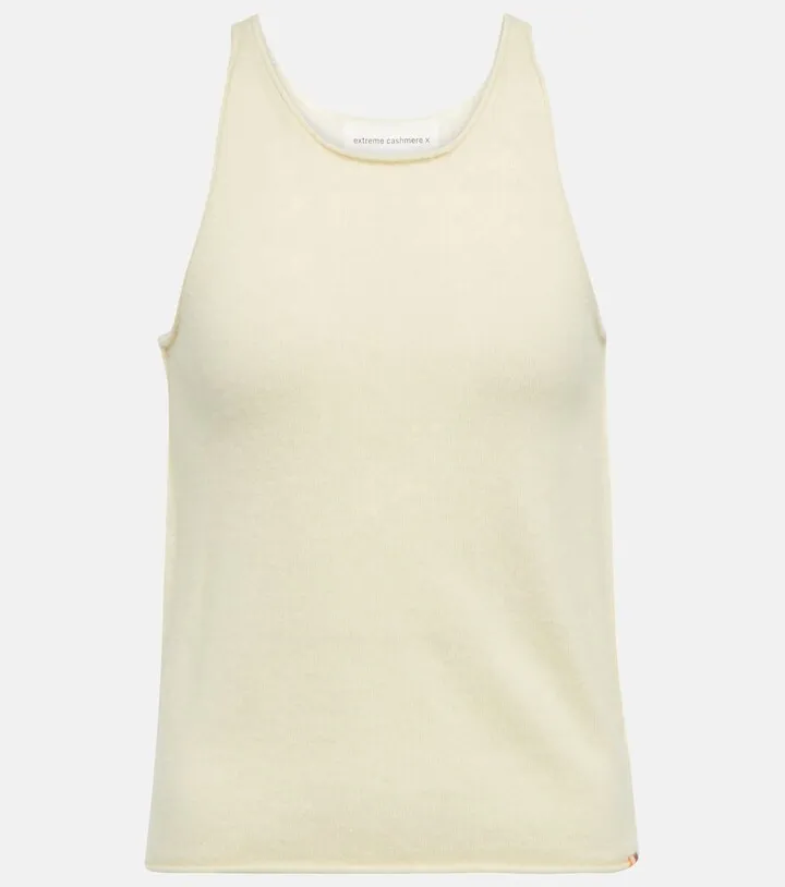 N°221 Tank racerback cashmere top