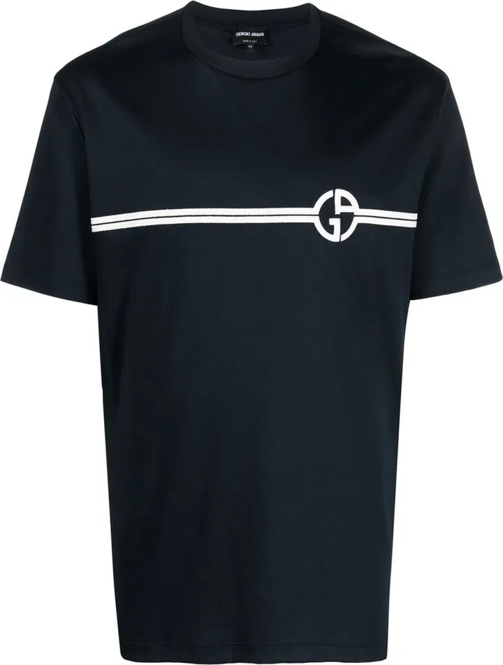 logo-print T-shirt