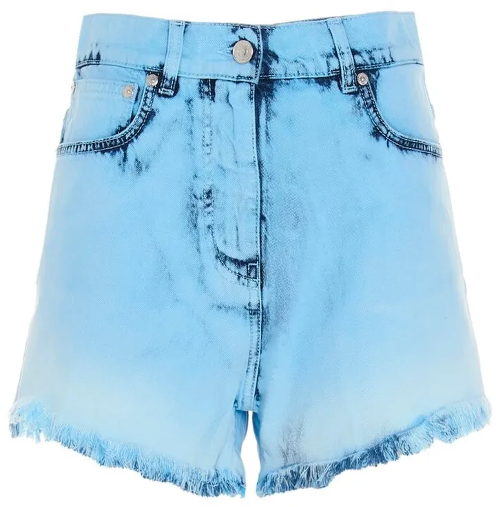 MSGM Delave Denim Shorts