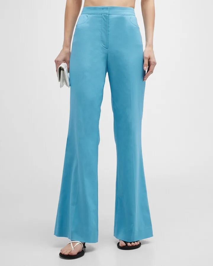 Costa Low-Rise Flared Pants