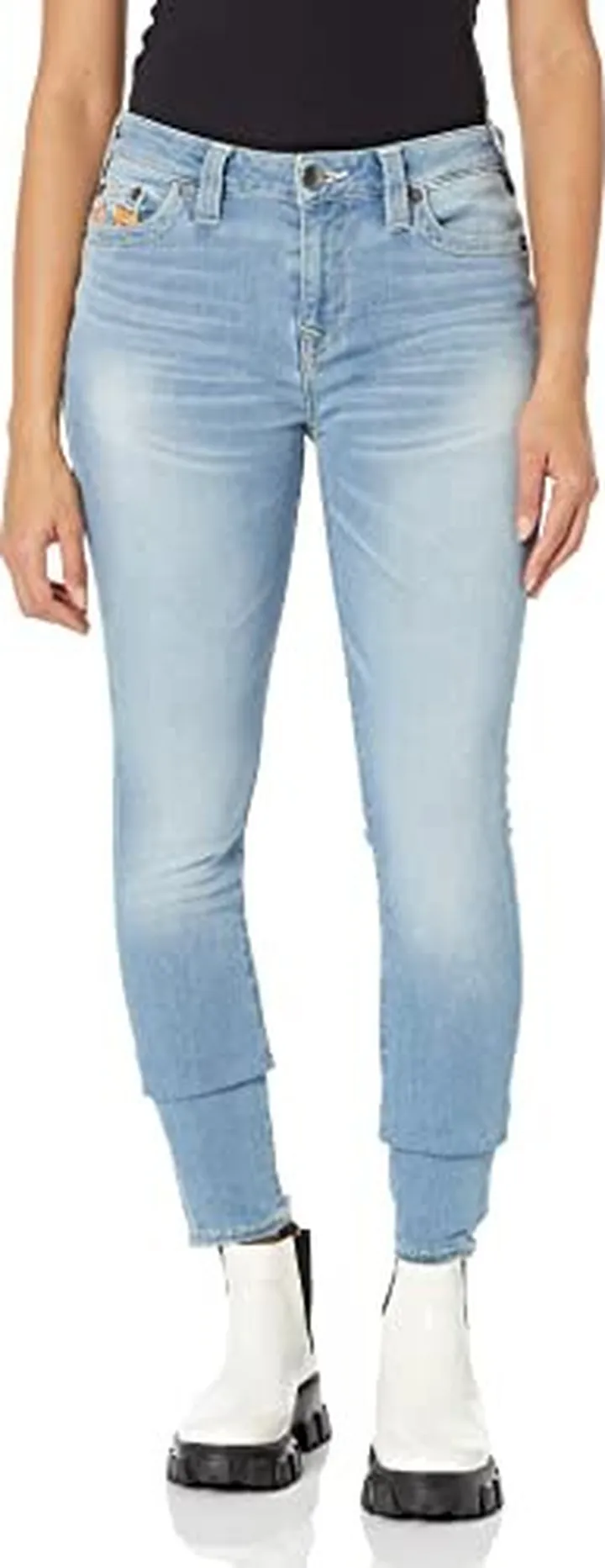 True Religion womens Rainbow Jennie Mr Spr Skinny Jeans