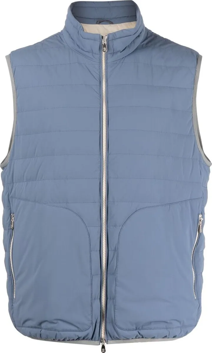 Zip-Up Padded Gilet