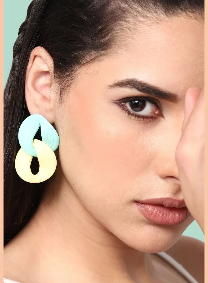 Gold Plated Party Designer Drop Earring For Women