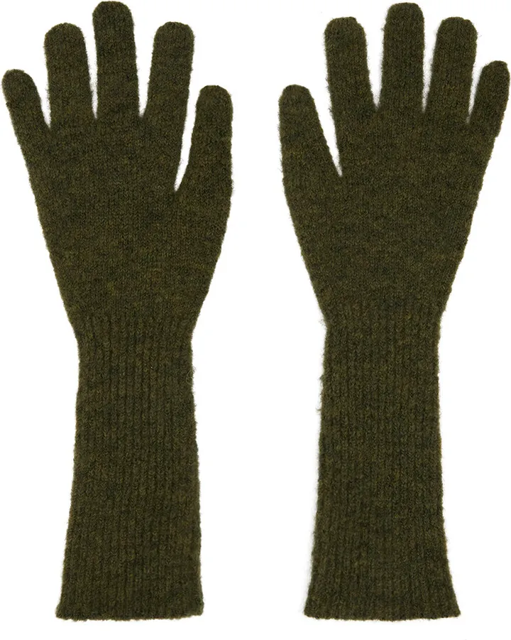 Paloma Wool Khaki Peter Gloves