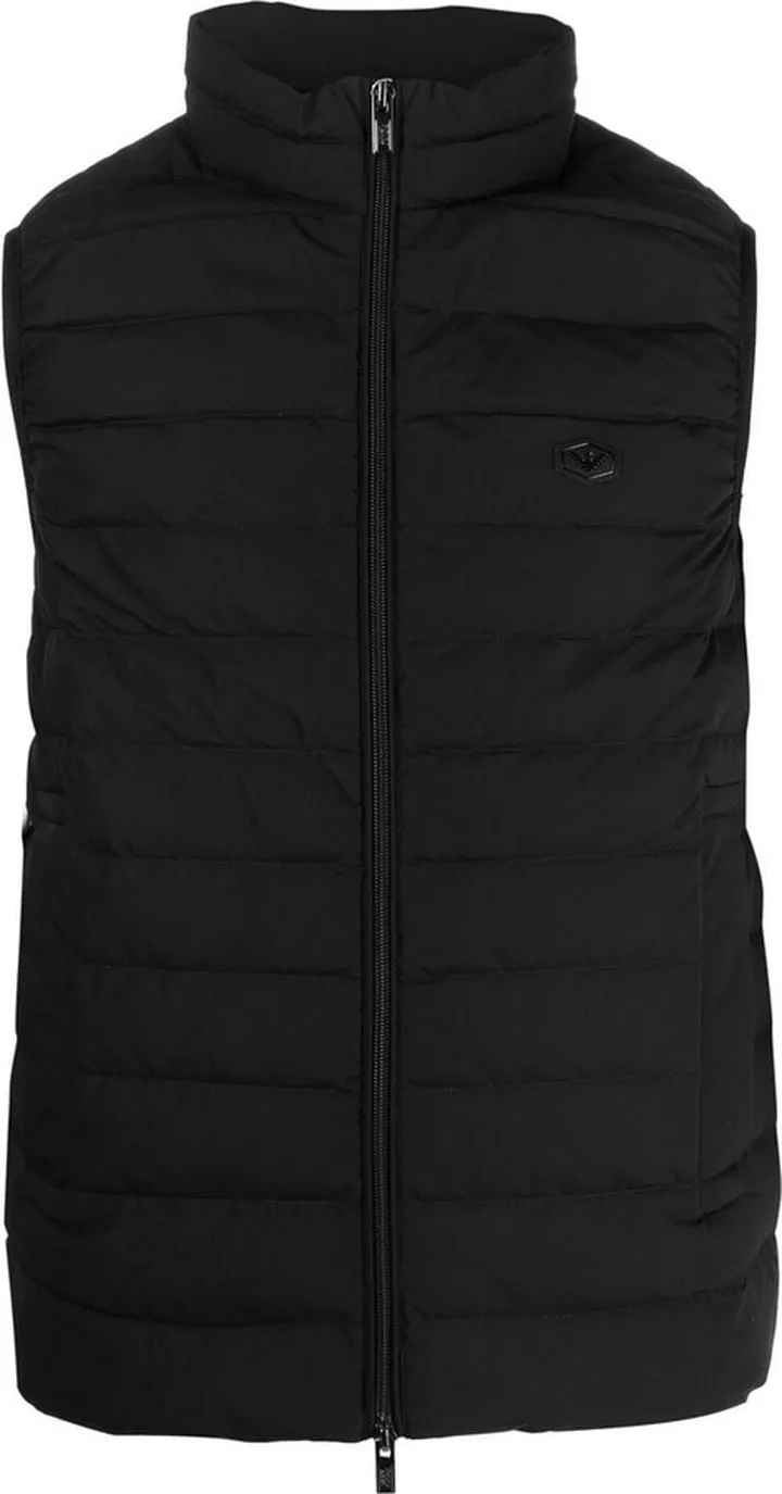 Logo-Plaque Zip-Up Gilet