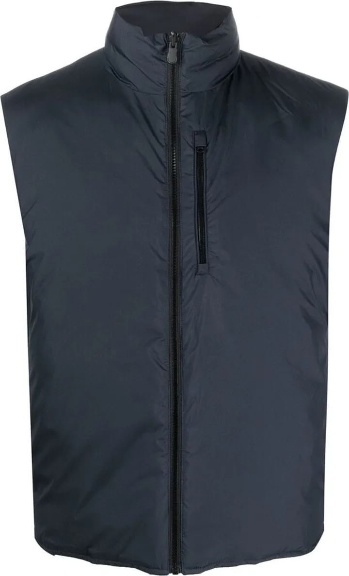 Padded Zip-Fastening Gilet