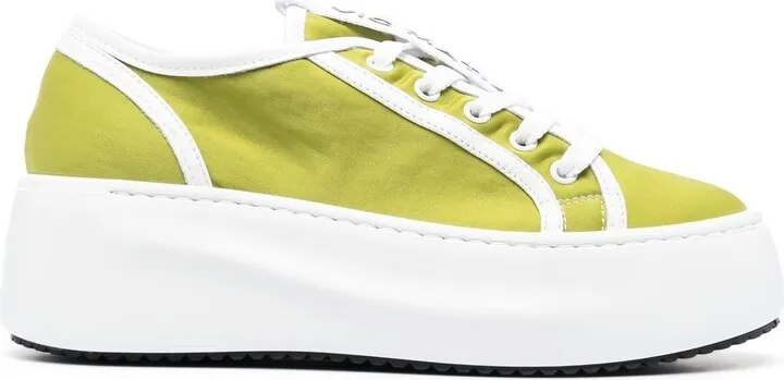 Platform Leather Sneakers