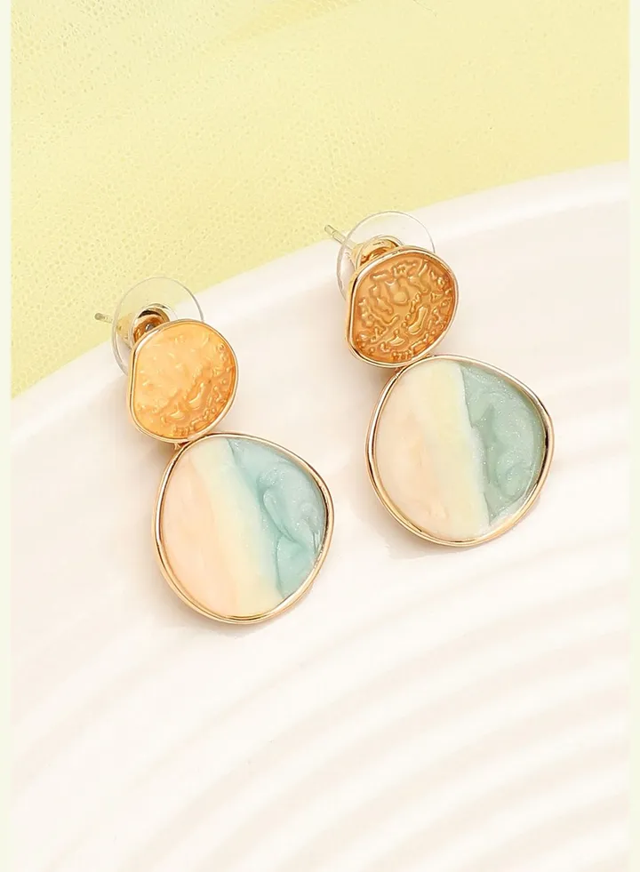 Gold Plated Party Designer Drop Earring For Women