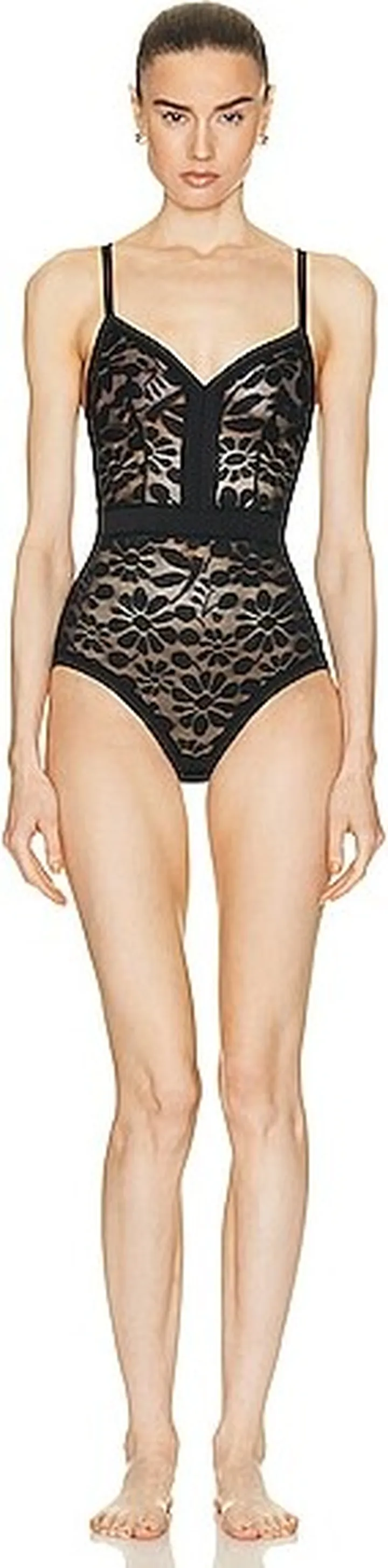 ERES 70's Bodysuit in Black