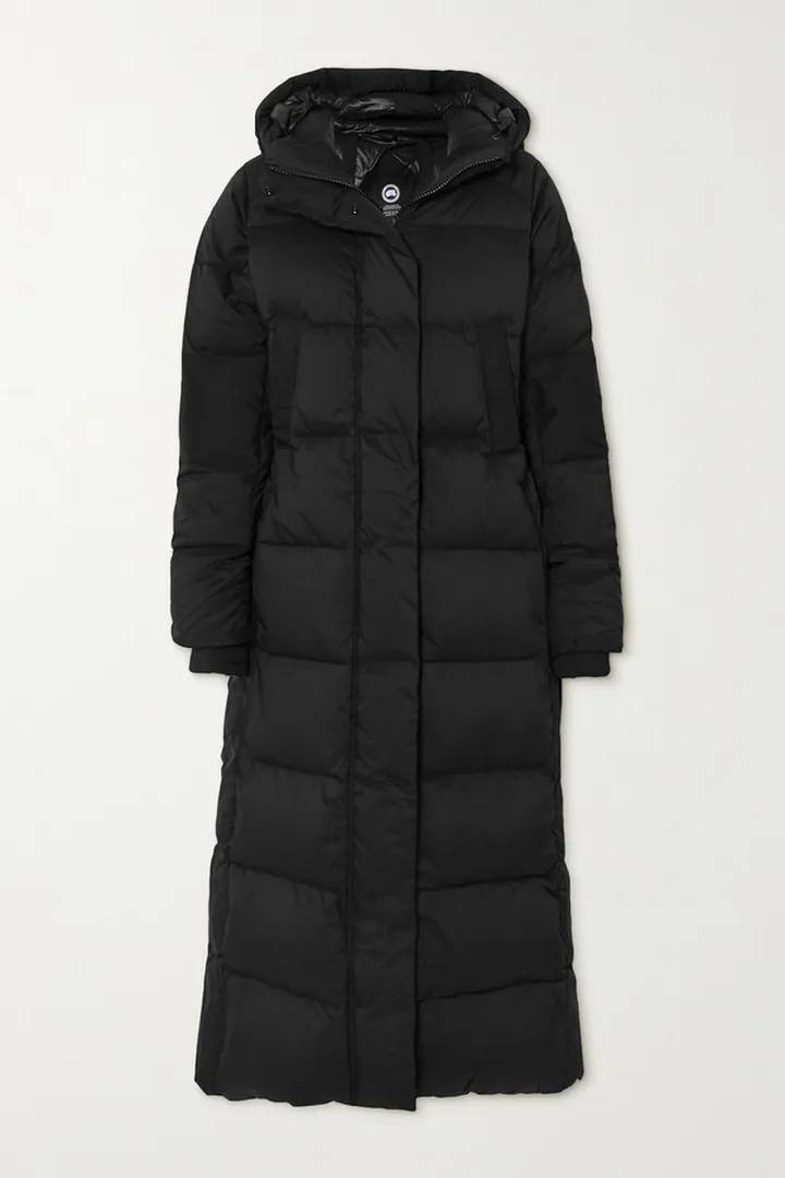 Canada Goose - Alliston Hooded Quilted Ripstop Down Coat - Black