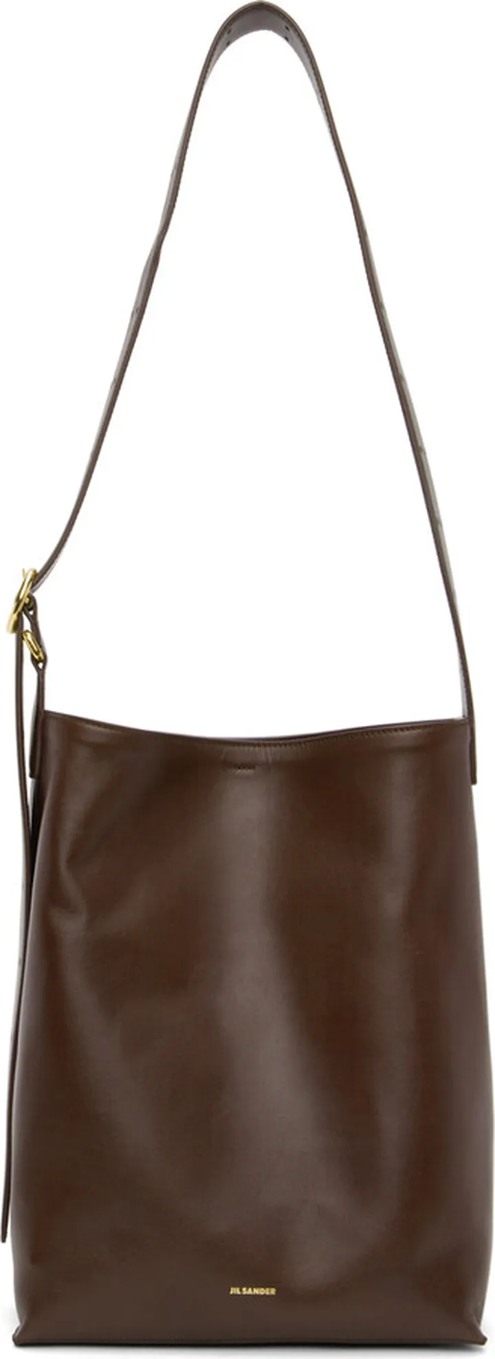 Jil Sander Burgundy Cannolo Tote