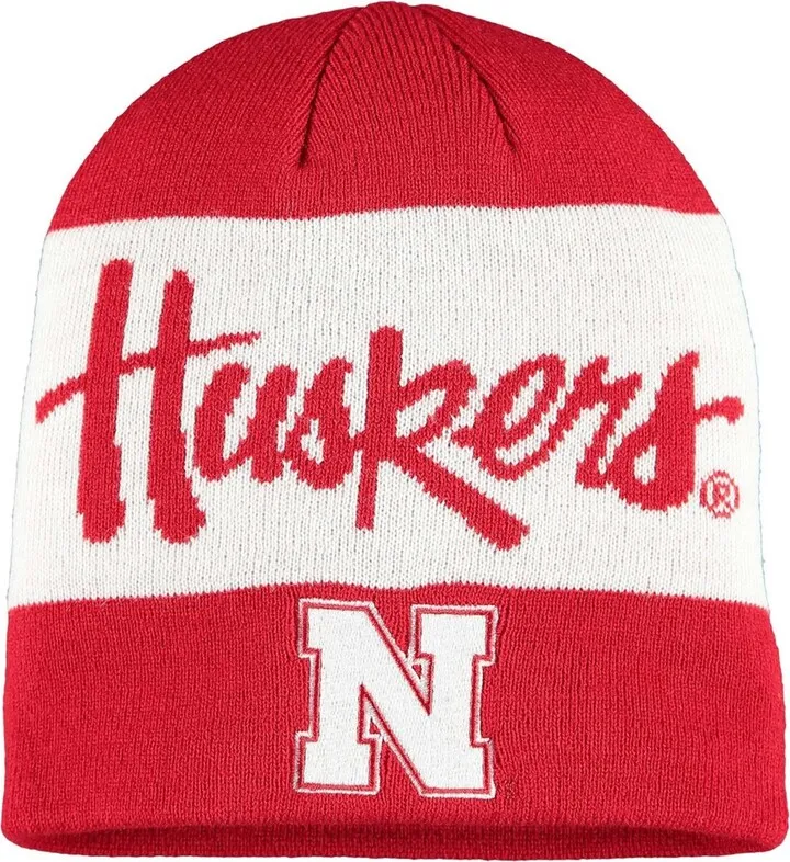 Men's Scarlet Nebraska Huskers 2019 Sideline Coaches Beanie