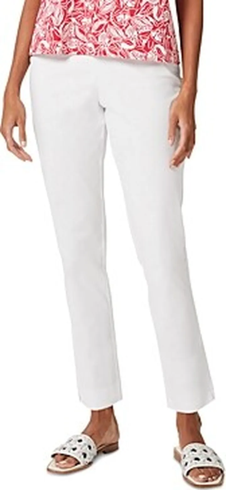Hobbs London Kaya Cotton-Blend Capri Trousers