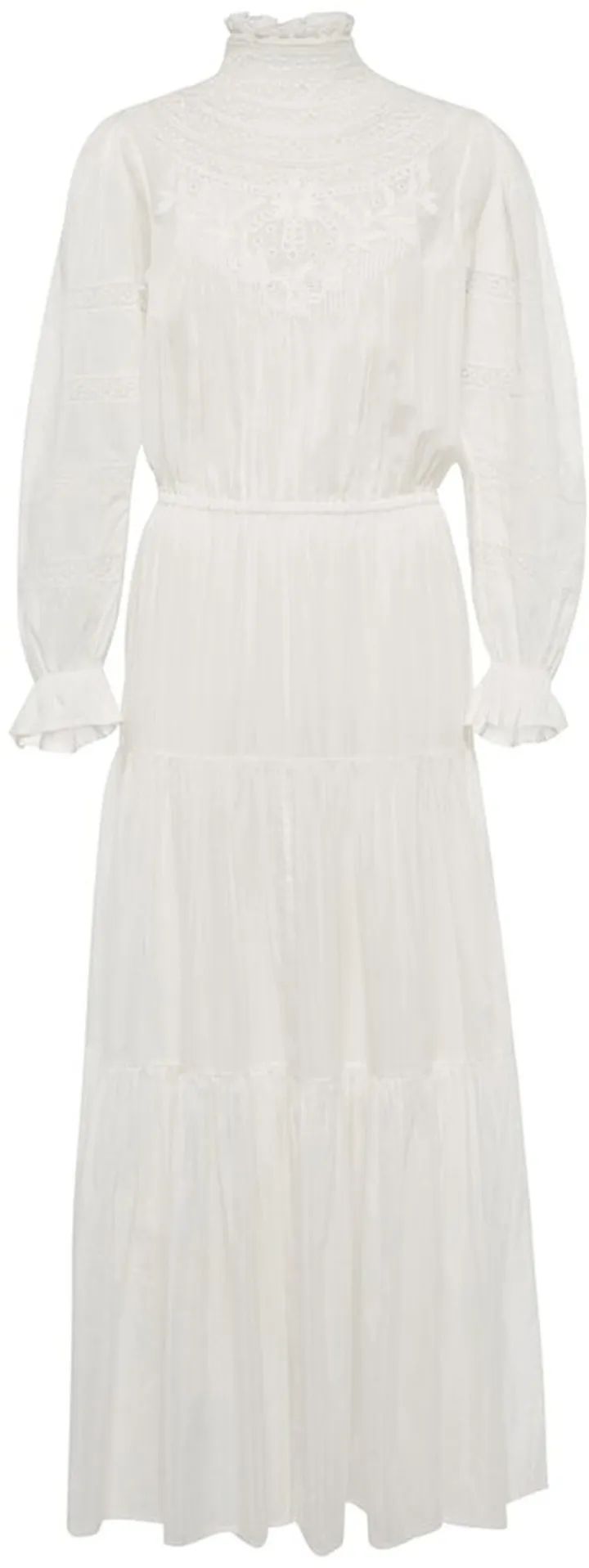 Grace cotton and silk maxi dress