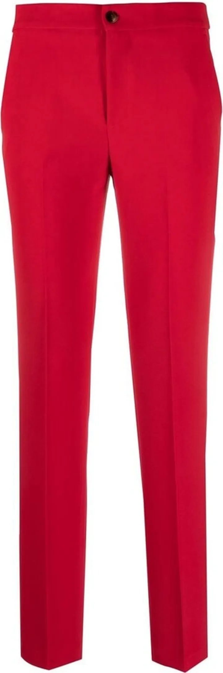Logo-Plaque Straight Trousers
