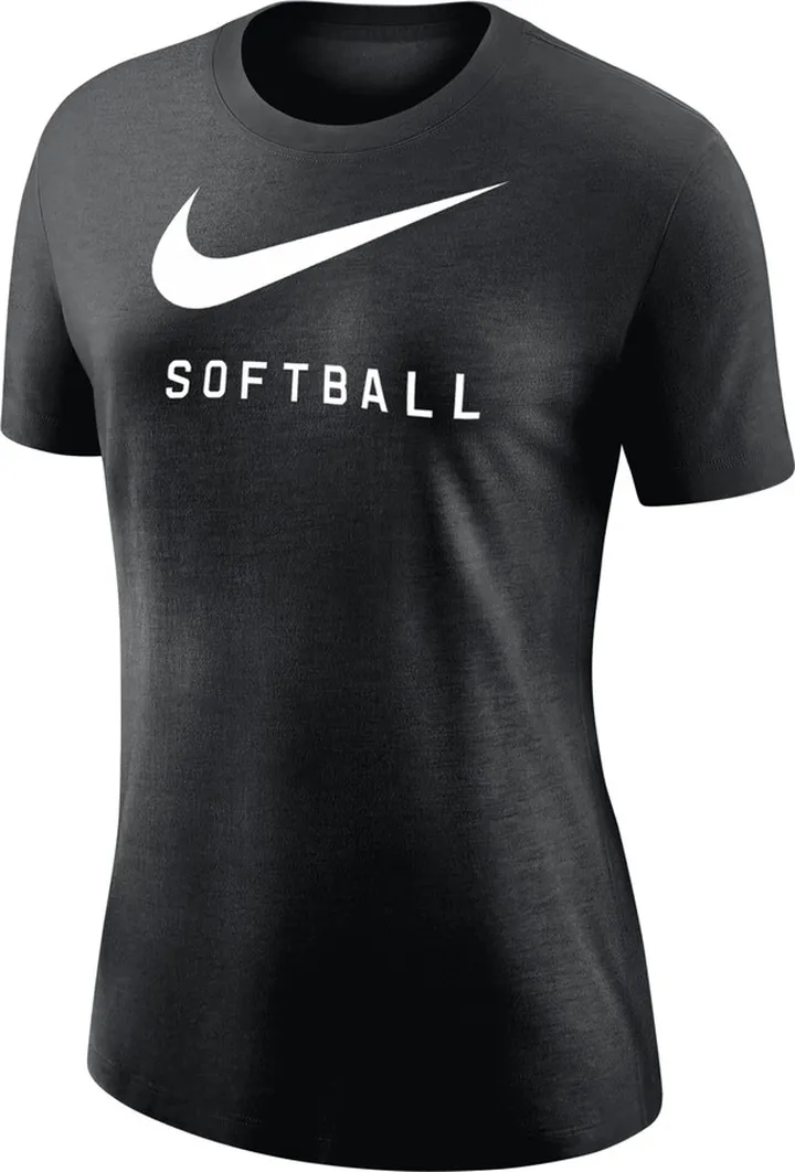Nike Women's Swoosh T-Shirt in Black