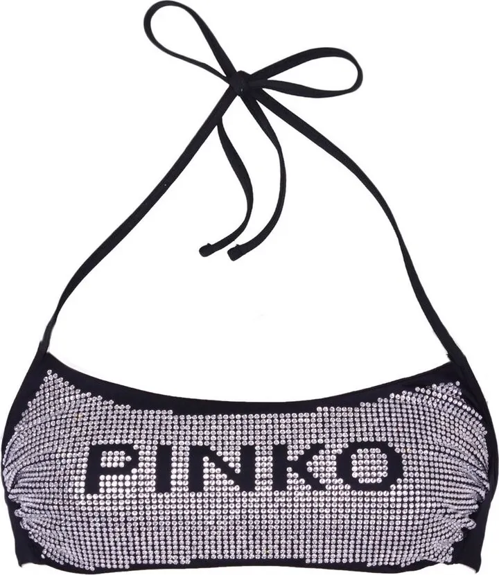 Pinko Embellished Halterneck Bikini Top