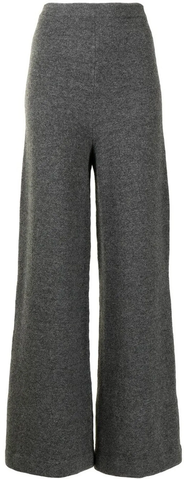 High-Waisted Wide-Leg Trousers