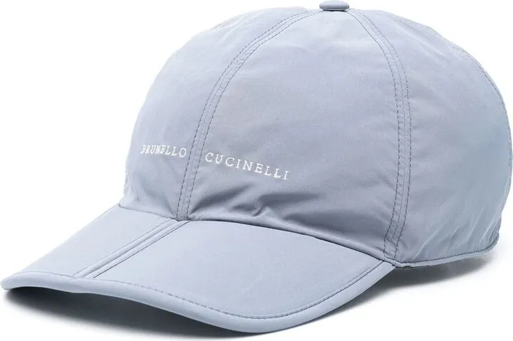 Logo-Embroidered Touch-Strap Baseball Cap