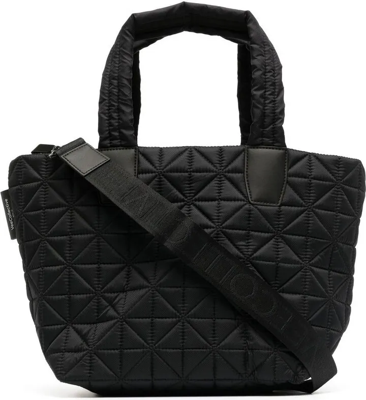 Geometric-Detail Tote Bag