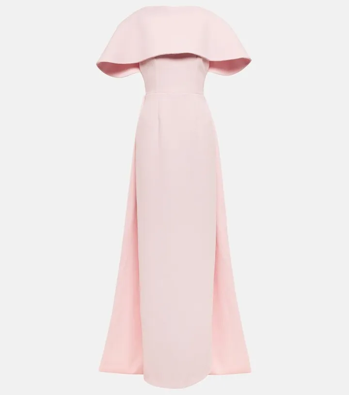 Liza cape gown