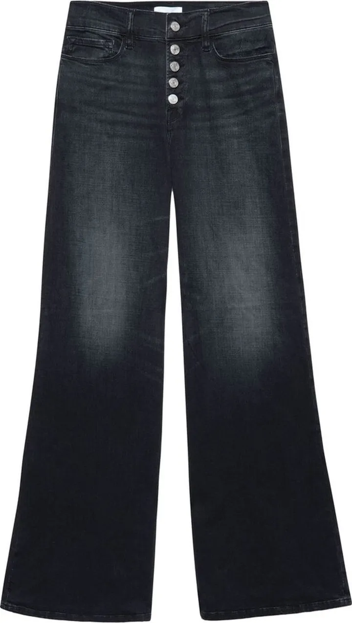 High-Waisted Wide-Leg Jeans
