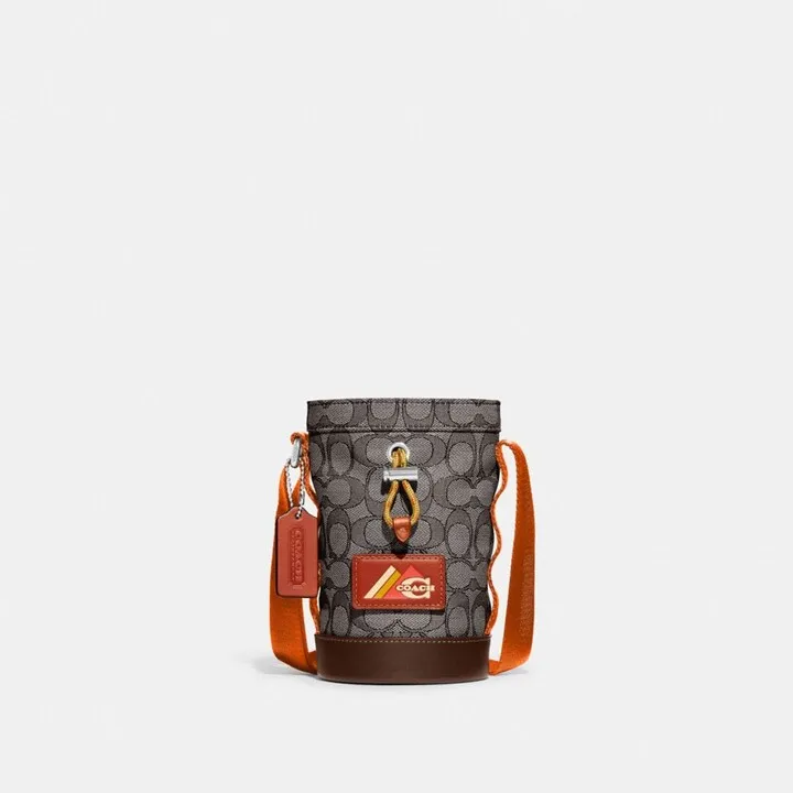 Utility Crossbody In Signature Jacquard