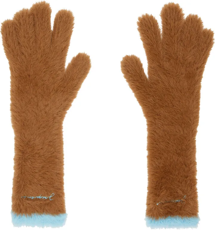 Jacquemus Tan Le Papier 'Les Gants Neve' Gloves