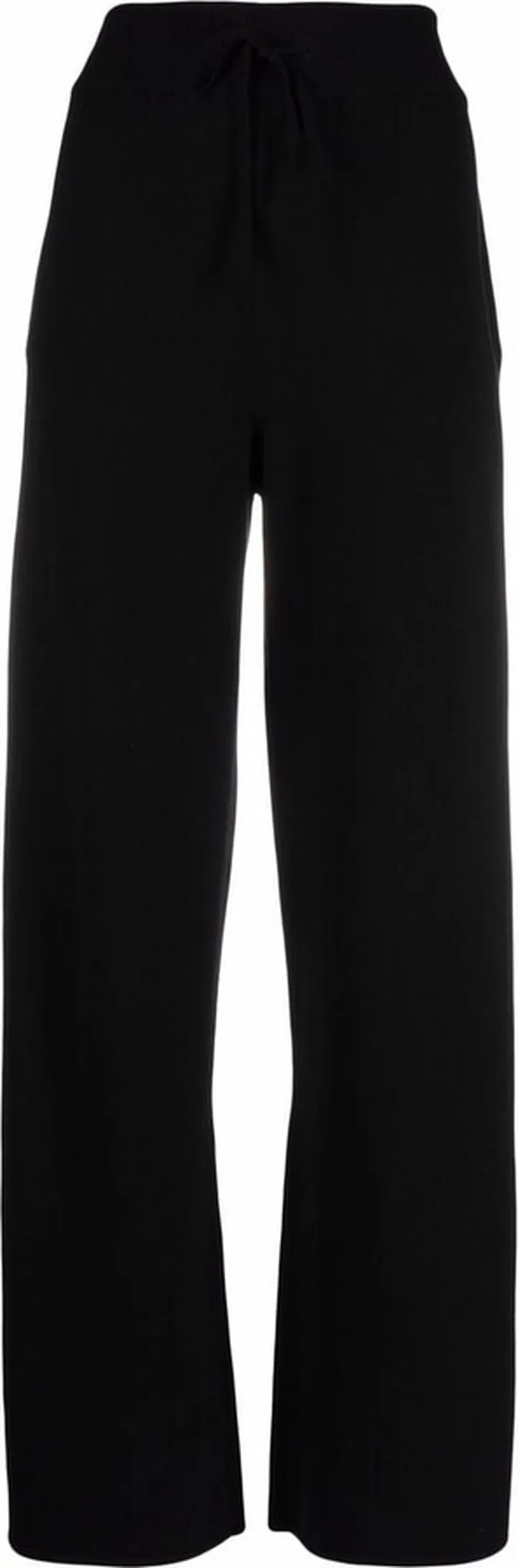 Straight-Leg Knitted Trousers