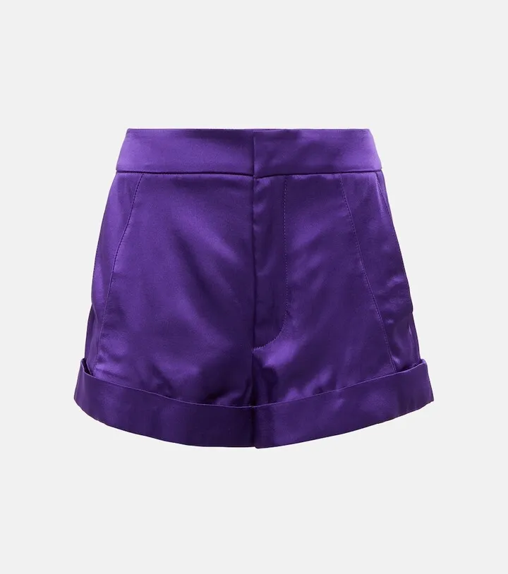 Satin shorts