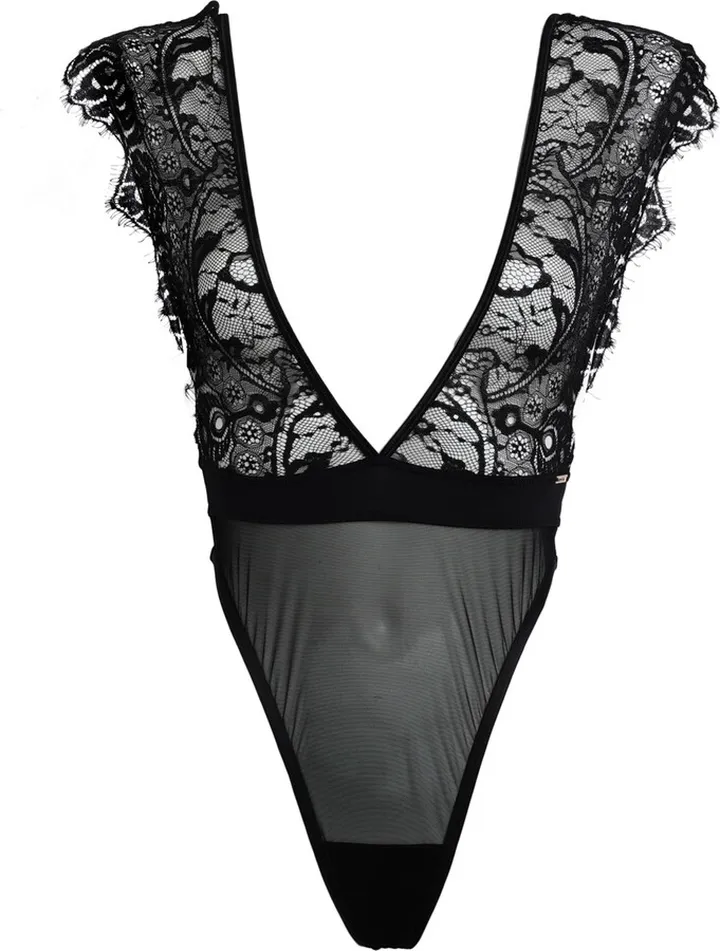 Josetta Soft Body Lingerie Bodysuit Black