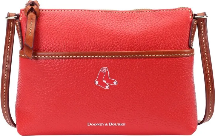 Women's Dooney & Bourke Boston Red Sox Pebble Ginger Crossbody
