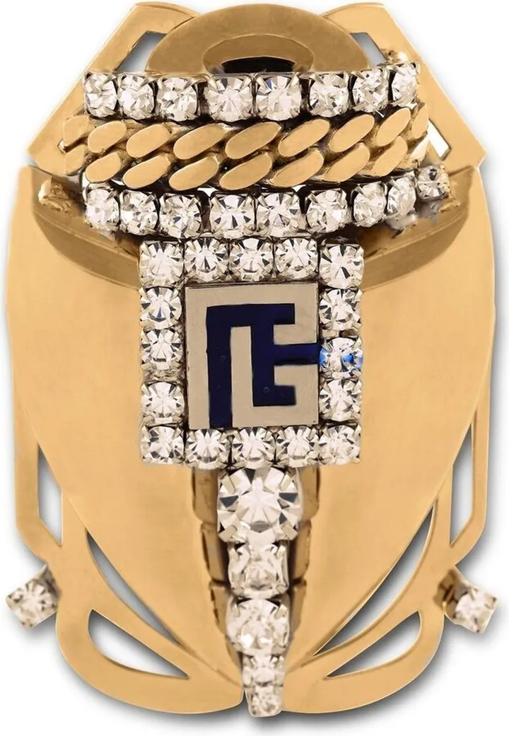 crystal-embellished 4G brooch