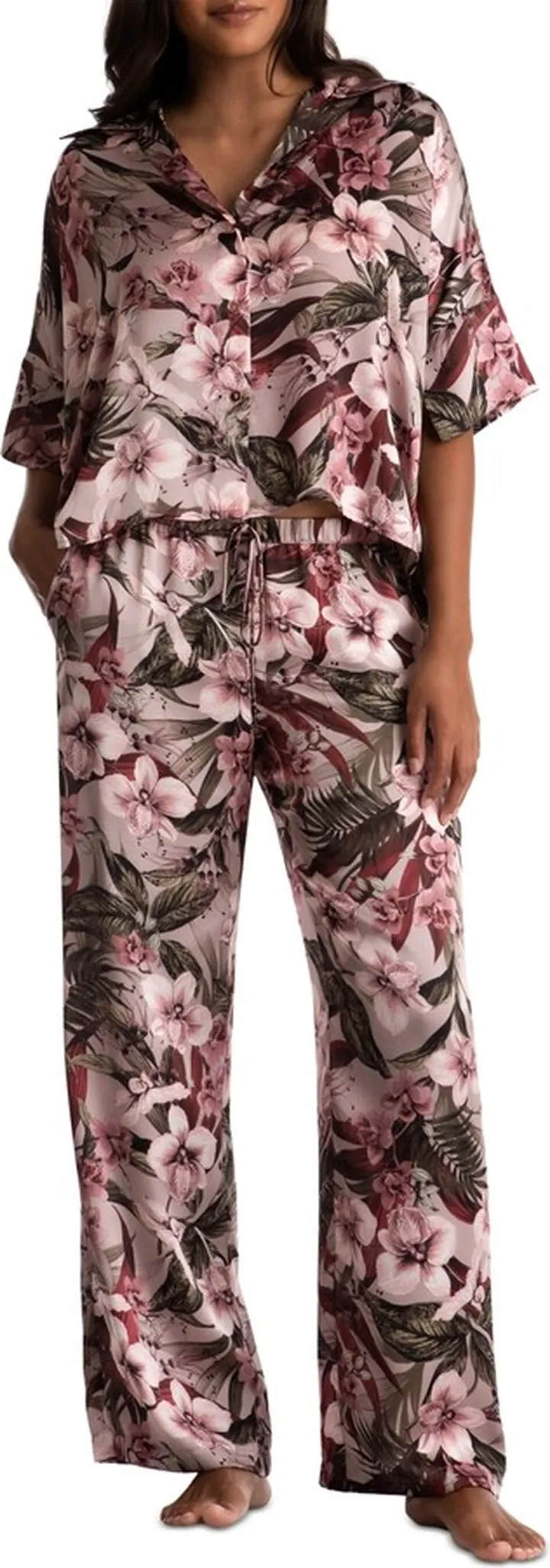 Midnight Bakery Women's Dita Satin Pajama Set