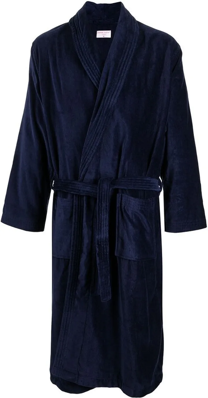 Blue Cotton Robe