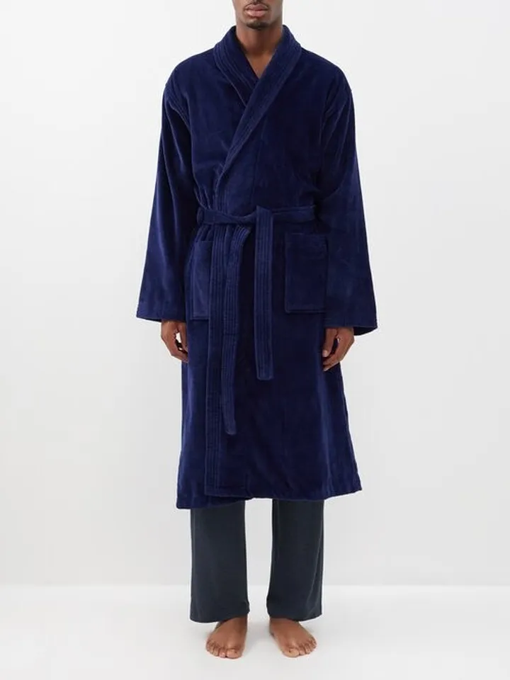 Triton Cotton-velour Bathrobe