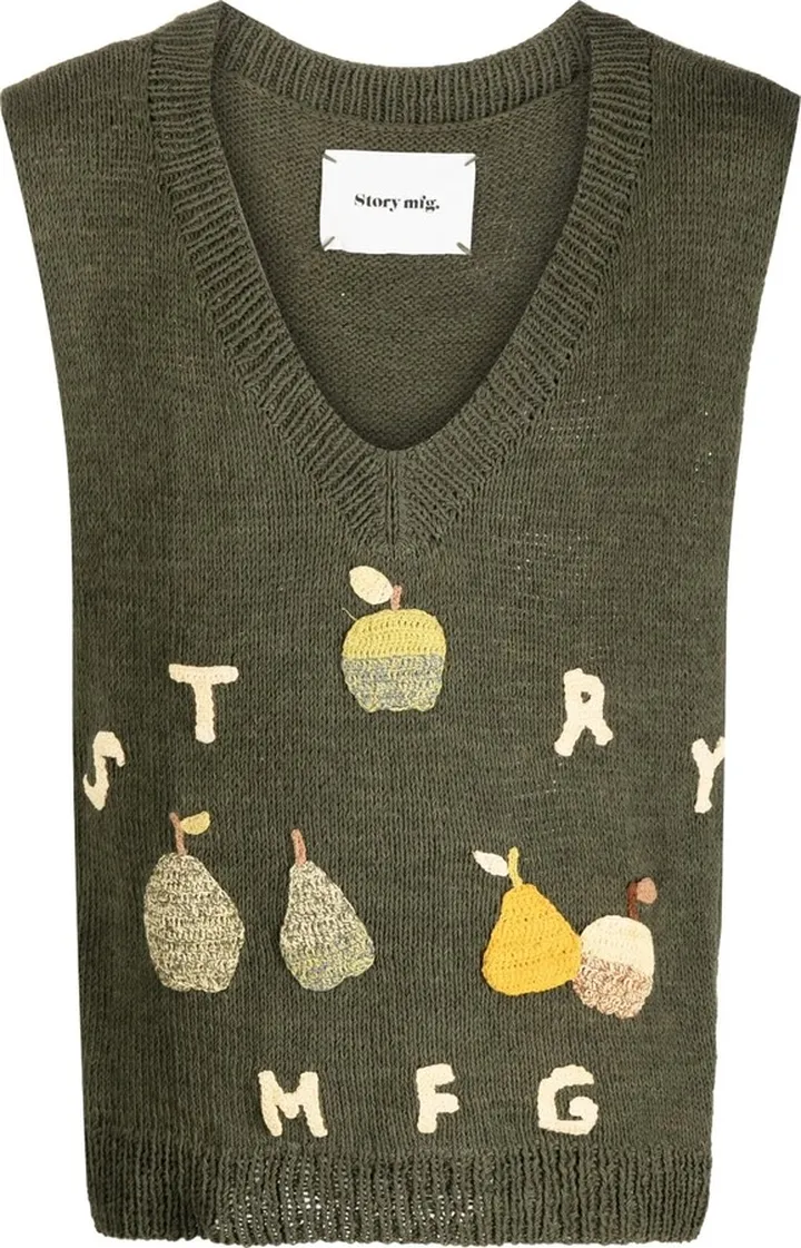Knitted Cotton Vest