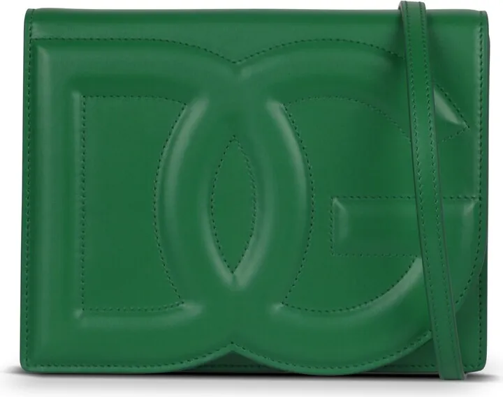 Dolce & Gabbana 'dg Logo' Leather Shoulder Bag