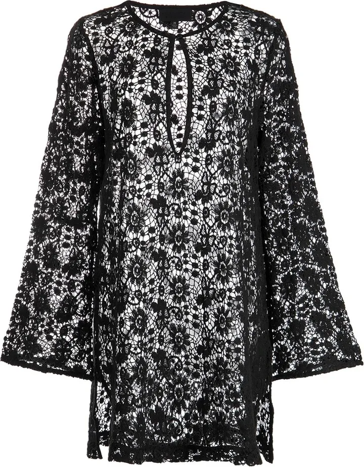 Cora lace-detail mini dress