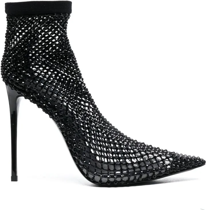 Gilda 120mm crystal-embellished pumps