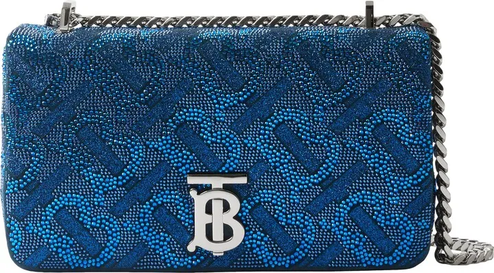 Small Lola Crystal Embellished Shoulder Bag