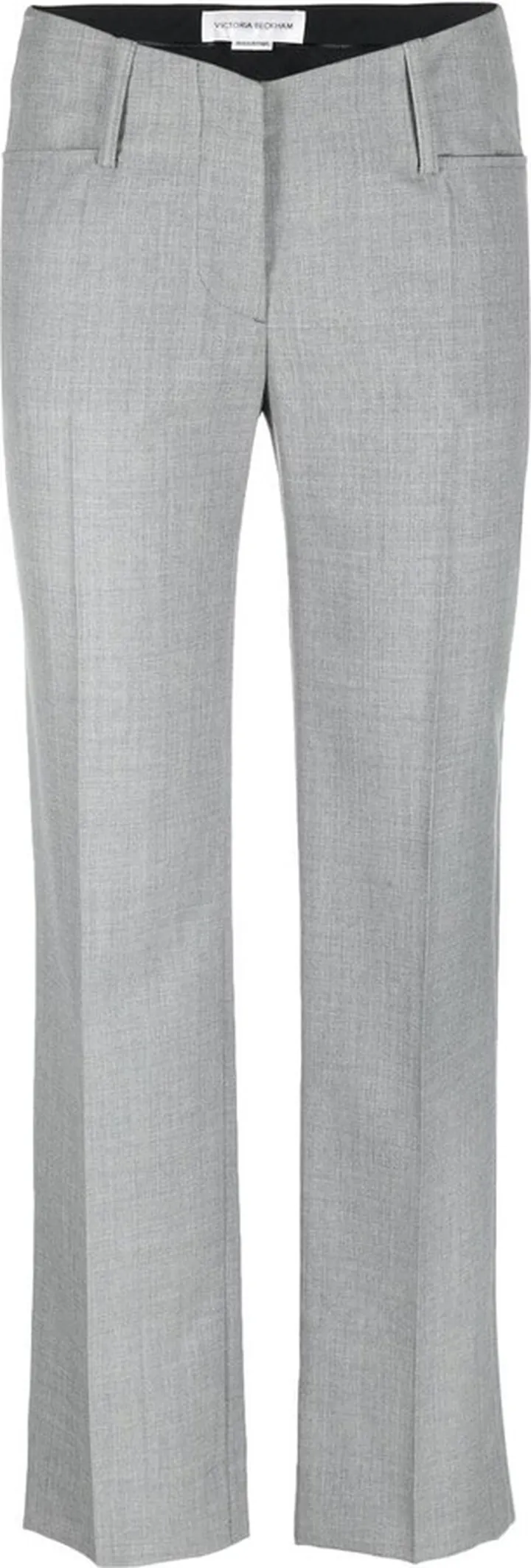 Virgin-Wool Straight-Leg Trousers